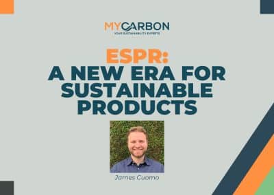 ESPR: A New Era for Sustainable Products