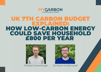 UK 7th Carbon Budget Explained: How Low-Carbon Energy Could Save Household £800 Per Year