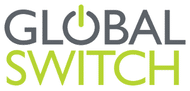 Global Switch Global Switch logo with "GLOBAL" in grey and "SWITCH" in green letters.
