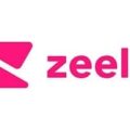 Pink Zeelo logo with a geometric icon and the word