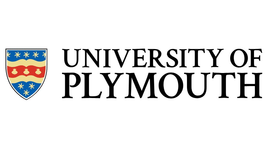 Plymouth Uni University of Plymouth logo with a coat of arms on the left and text on the right.